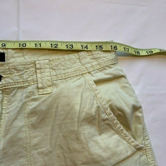 INC International Concepts Cargo Shorts Mens 32 Ripstop Relaxed Long‎ Yellow - Picture 8 of 11